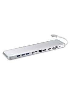 ATEN Dokkoló állomás USB-C Multiport, Power Pass-Through