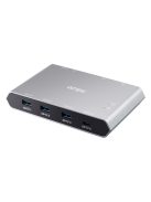 ATEN Switch 2-Port USB-C Gen 2 Sharing Switch with Power Pass-through - US3342-AT