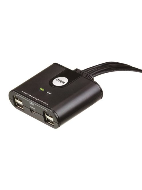 ATEN Switch USB Periféria Elosztó, 4 port / 4 eszköz - US424