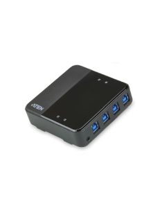   ATEN Switch USB Periféria Elosztó USB 3.0, 4 port / 4eszköz - US434