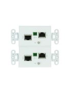ATEN VanCryst Extender Cat5 DVI Video + Audio Fali - VE606