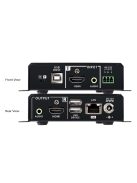 ATEN Extender True 4K@60Hz, over IP, Transceiver, H.265, USB, RS-232, HDMI, 100m  - VE8662-AT-G