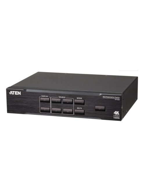 ATEN Mátrix Switch Presentation, True 4K, 4x2 port - VP1420-AT-G