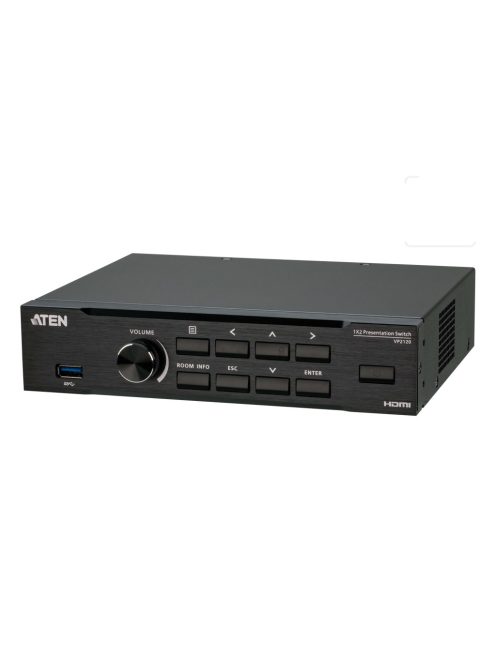 ATEN Switch Seamless Presentation Switch, Quad View Multistreaming - VP2120-AT-G