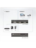 ATEN VanCryst Splitter DVI, 2 port - VS172