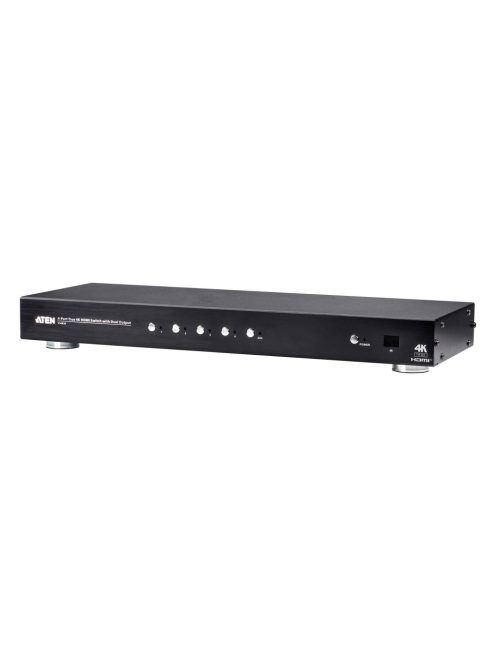 ATEN Switch 4-Port True 4K HDMI Switch with Dual Output